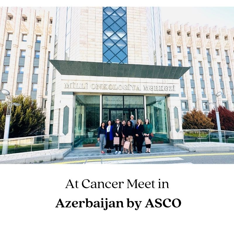 At Cancer Meet at Azerbaijan by ASCO