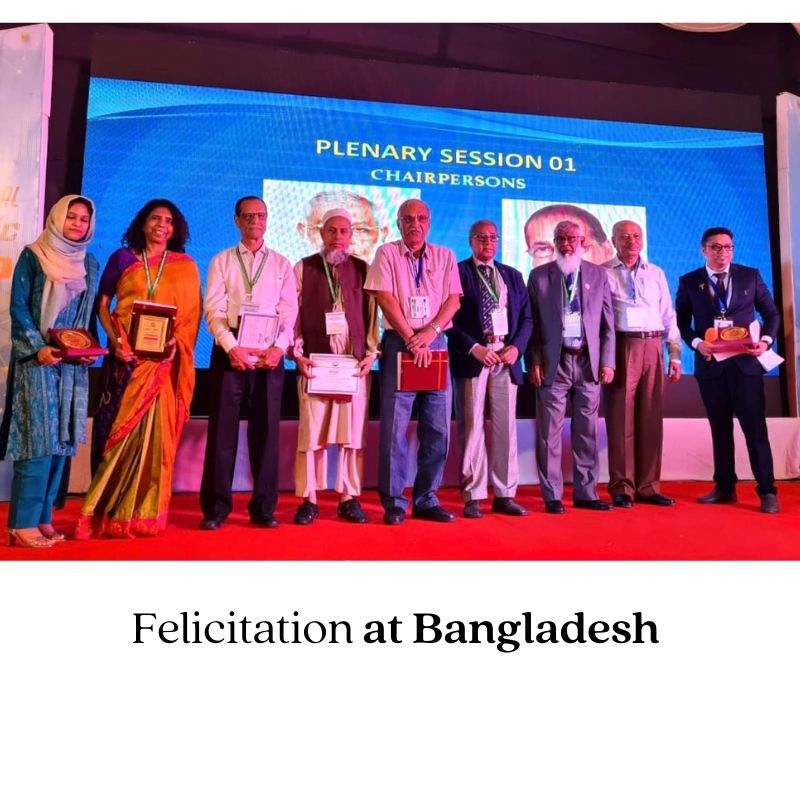 Felicitation at Bangladesh