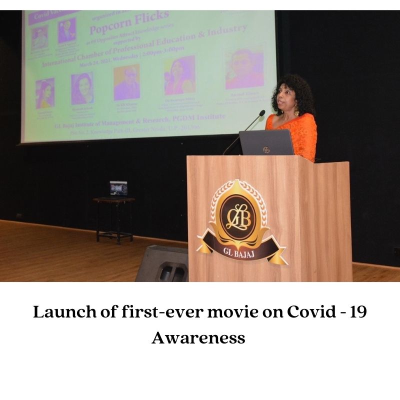 Launch of first ever movie on covid awareness