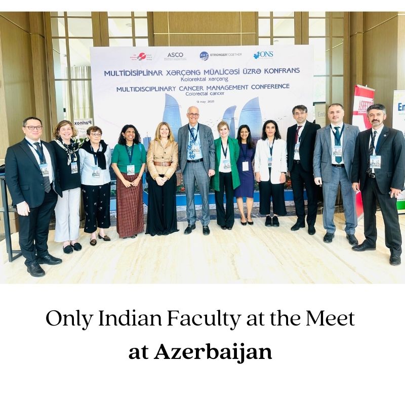 Only Indian Faculty at the Meet at Azerbaijan