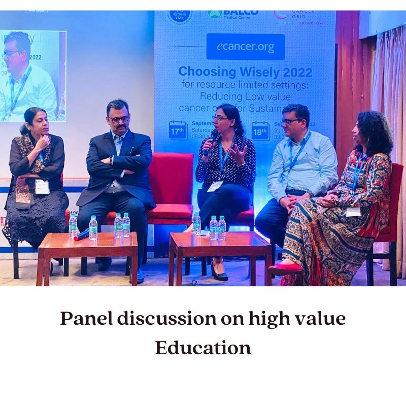 Panel discussion on high value