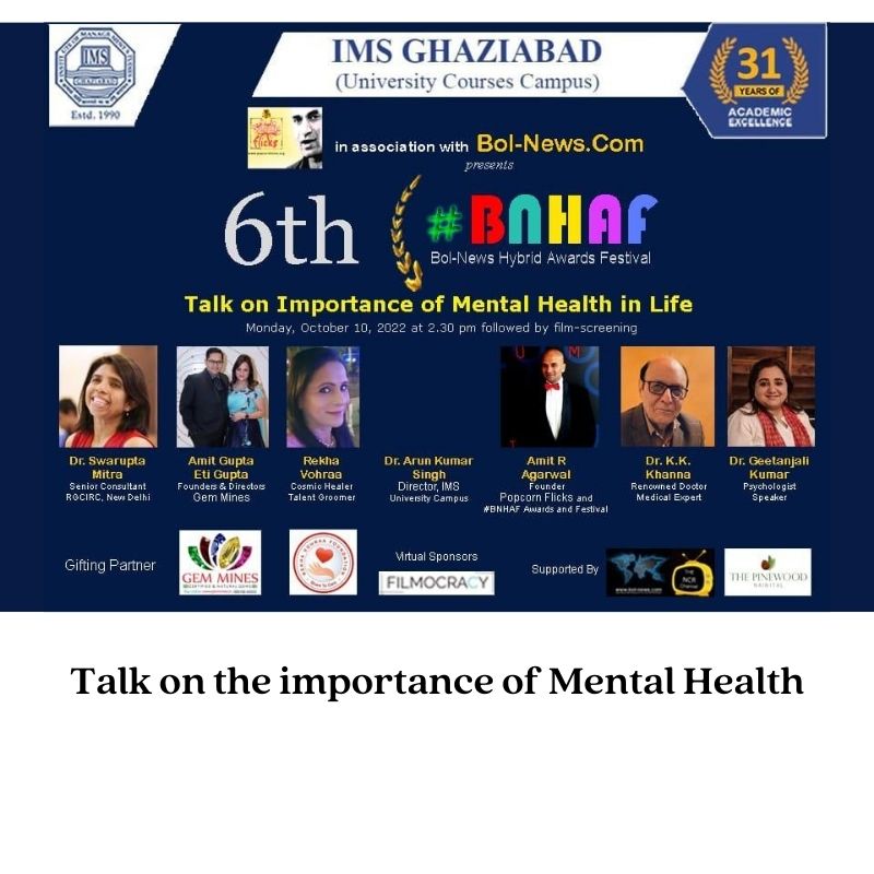 Talk on the importance of Mental Health