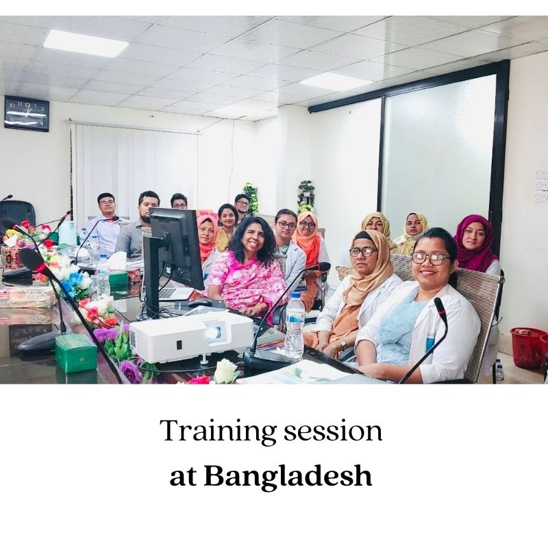 Training session at Bangladesh