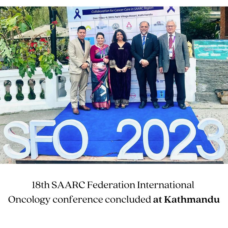 18th SAARC Federation International Oncology conference concluded at Kathmandu (2)