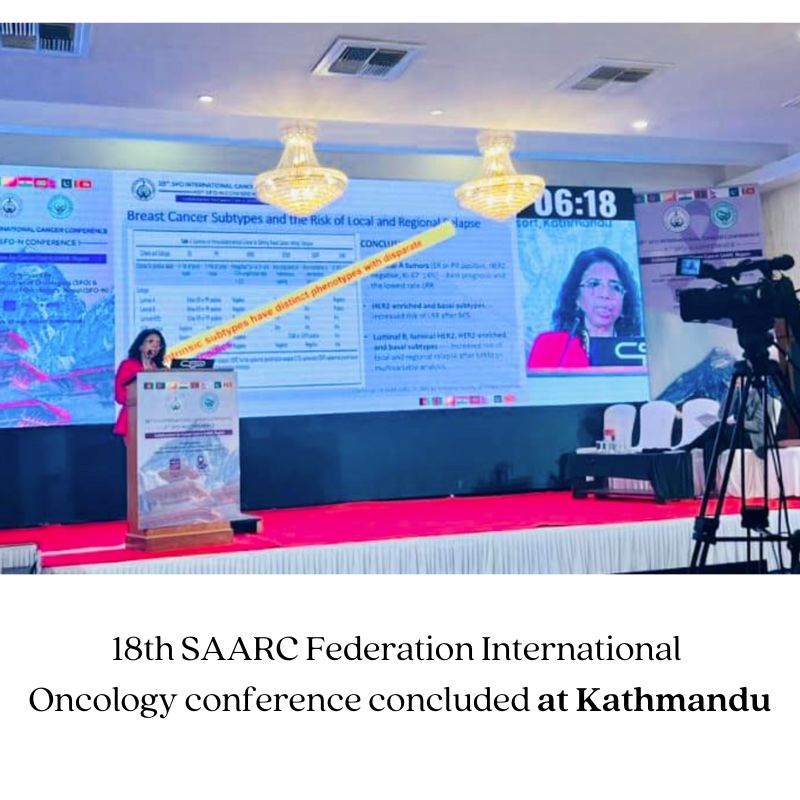 18th SAARC Federation International Oncology conference concluded at Kathmandu (3)